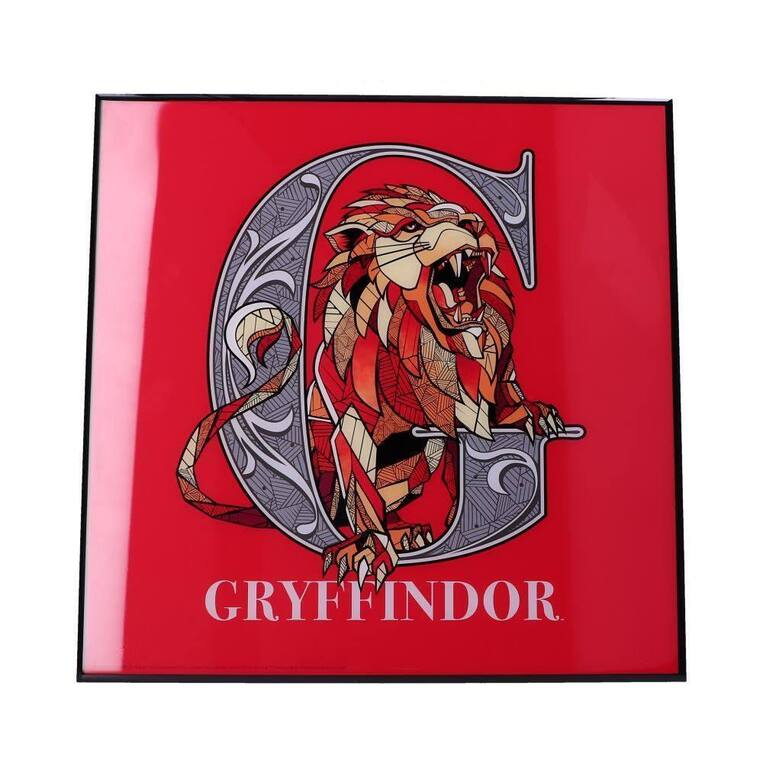 Harry Potter Crystal Clear Picture Gryffindor Crest 32 x 32 cm - B5631T1