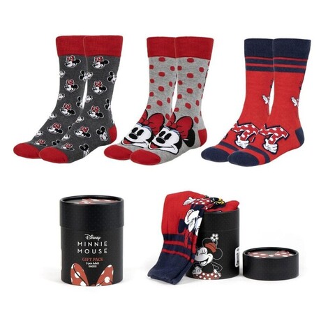 Disney Minnie Mouse Socks Pack 3 Pieces - CRD2900002450
