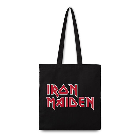 Iron Maiden Tote Bag Logo (black) - RKSX-TOTIMLOG01