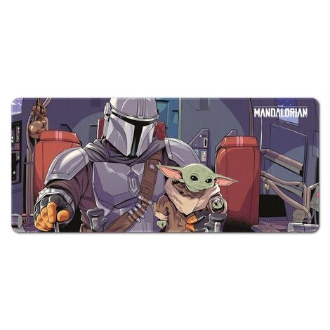 Star Wars Mandalorian & Child gaming Desk Mat - NCW25050