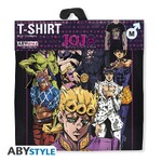 Jojo's Bizarre Adventure - Tshirt "Group" Man Ss Black - ABYTEX817