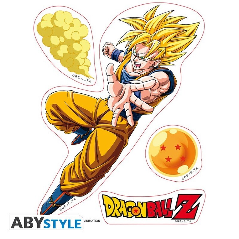 Dragon Ball Stickers 16x11cm/ 2 Sheets - ABYDCO218