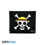 One Piece - Flag "Skull - Luffy" (50x60) - ABYDCT001