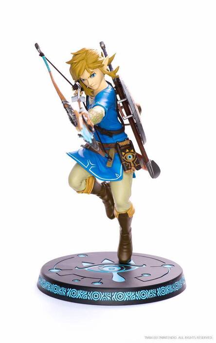 The Legend of Zelda Breath of the Wild PVC Statue Link 25 cm - F4FBOTWL
