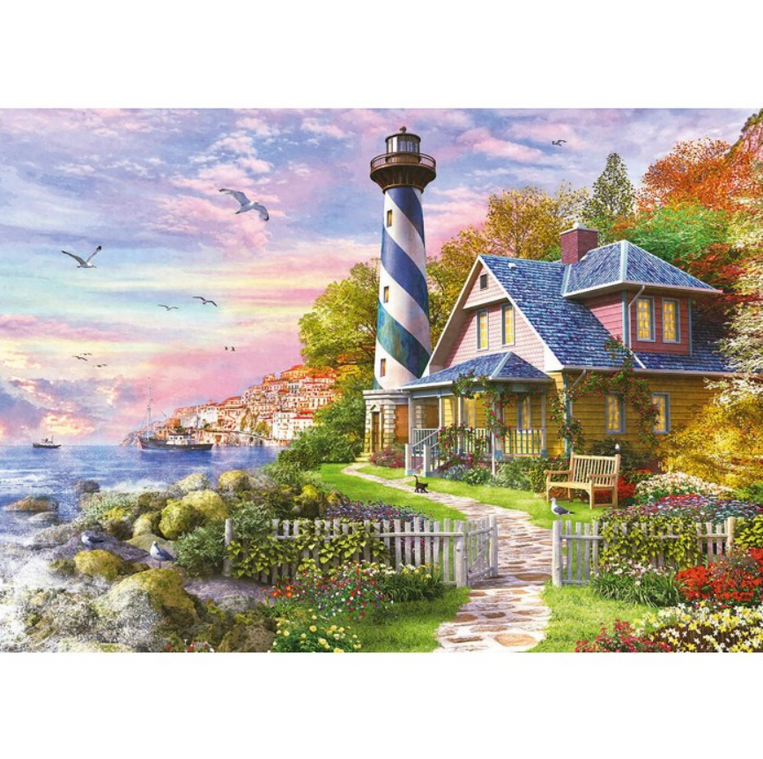 Educa Puzzle Lighthouse at Rock Bay 4000 pieces - 017.677