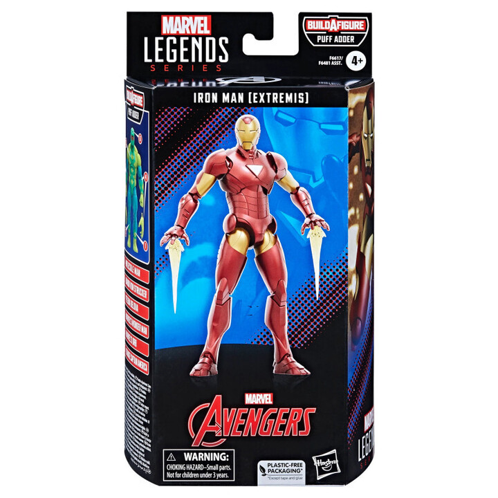Marvel Legends Action Figure Iron Man (Extremis) 15 Cm - F6617