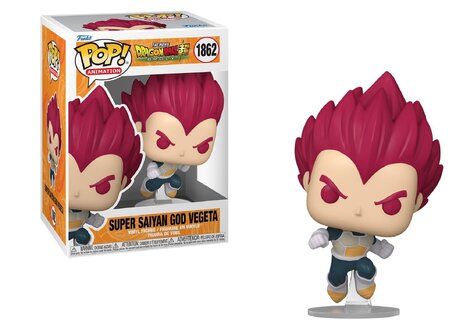 Funko POP! Dragon Ball Super: Broly - Super Saiyan God Vegeta Figure #1862
