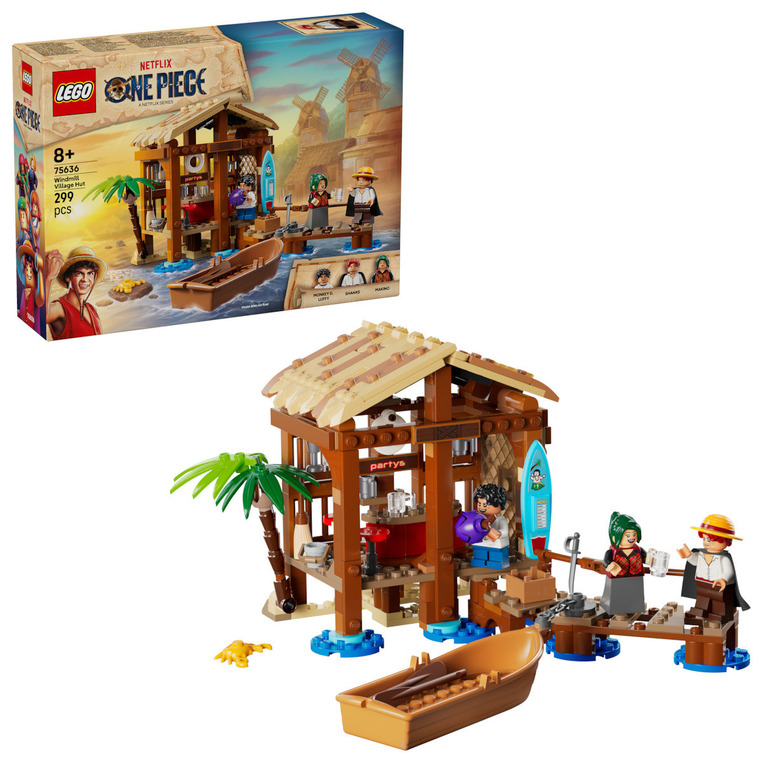 LEGO One Piece Windmill Village Hut - 75636