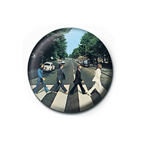 The Beatles (Abbey Road) 25mm Badge - PB3614
