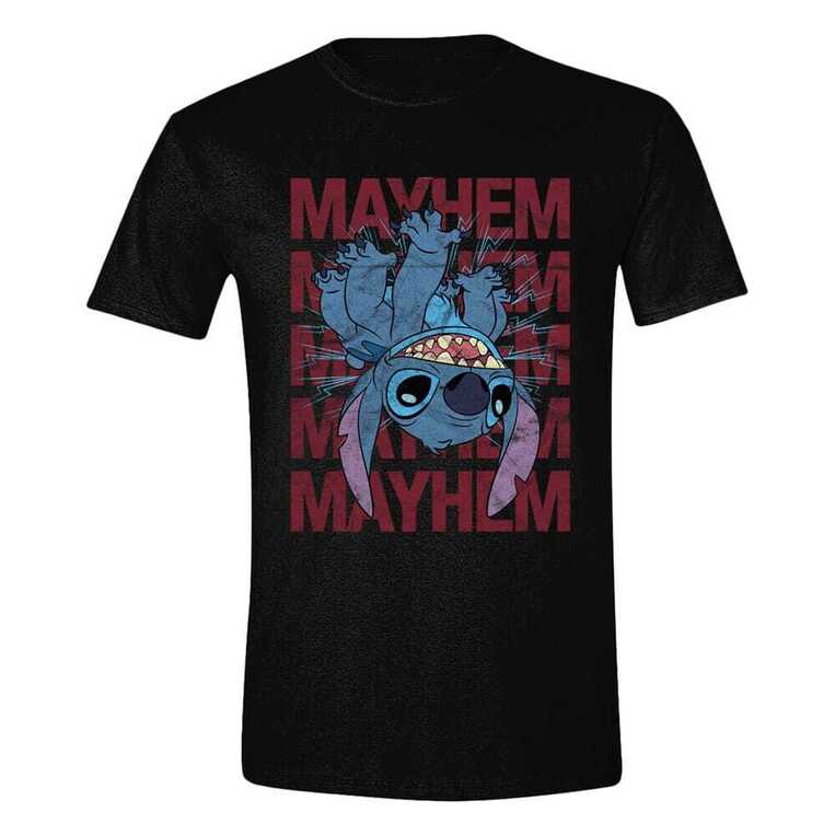 Lilo & Stitch T-Shirt Mayhem Black - PCMTS097LST- L