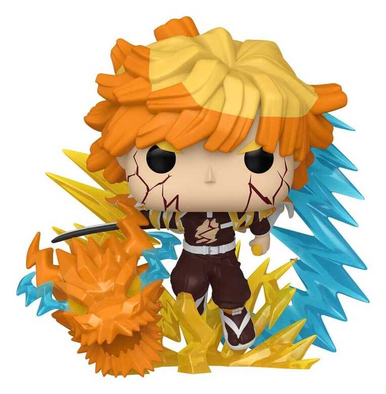Funko Pop! Premium: Demon Slayer - Zenitsu Agatsuma (Glows in The Dark) #2502 Vinyl Figure