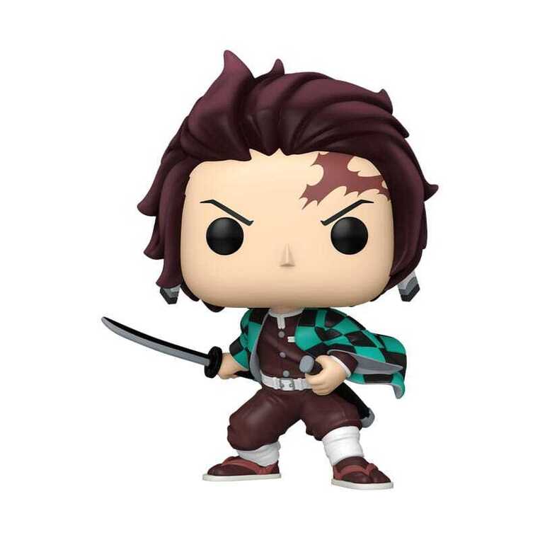 Funko POP! Demon Slayer: Kimetsu no Yaiba - Tanjiro Kamado #1805 Jumbosized Figure