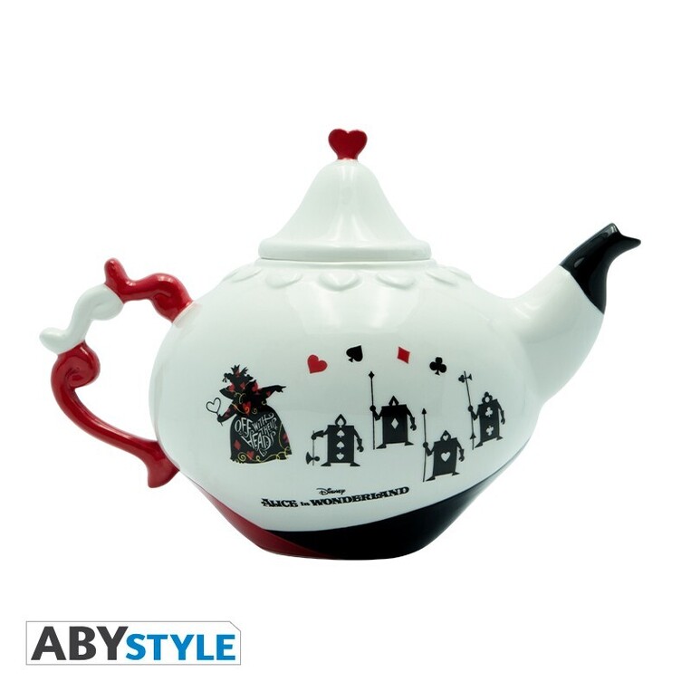 Disney Teapot Alice in Wonderland Queen of Hearts - ABYTAB020