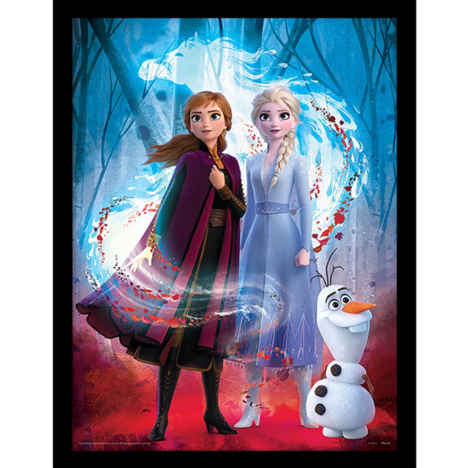 Disney Frozen 2 (Guiding Spirit) Wooden Print (Framed) 30 x 40cm - FP12588P