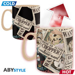 One Piece Mug Heat Change 460 ml Wanted - ABYMUGA444 