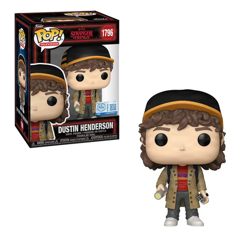 Funko POP! Stranger Things - Dustin Henderson #1796 (Exclusive Figure)