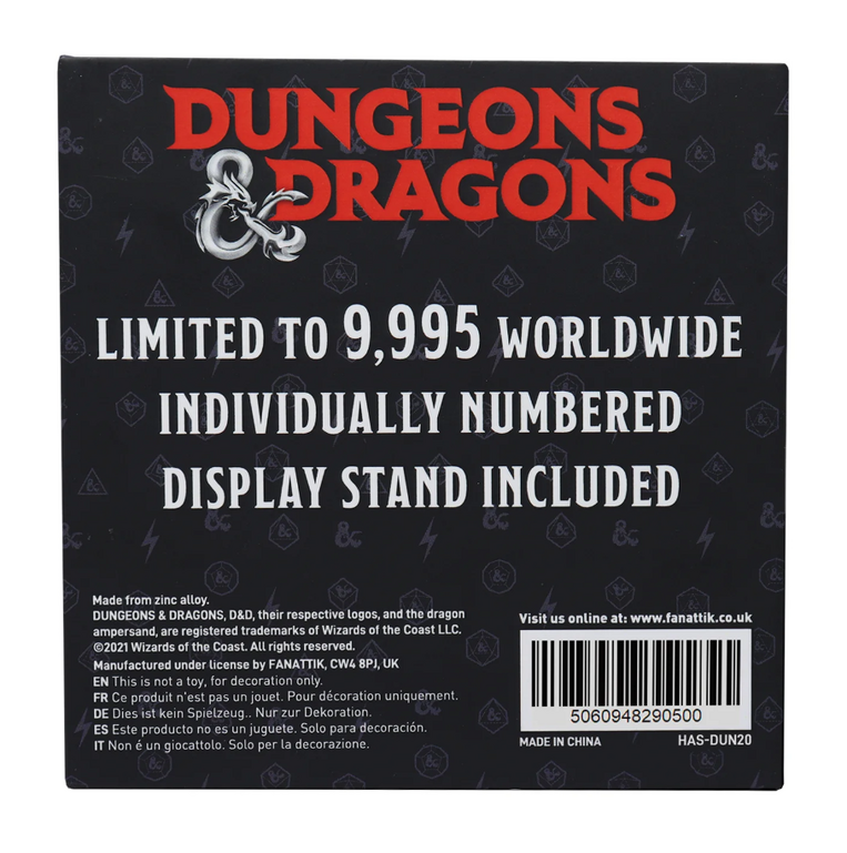 Dungeons & Dragons Limited Edition Ampersand Medallion - HAS-DUN20