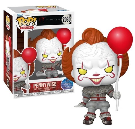 Funko Pop! Movies: IT Chapter One - Pennywise (Shelf-Sitter) #2030 Vinyl Figure