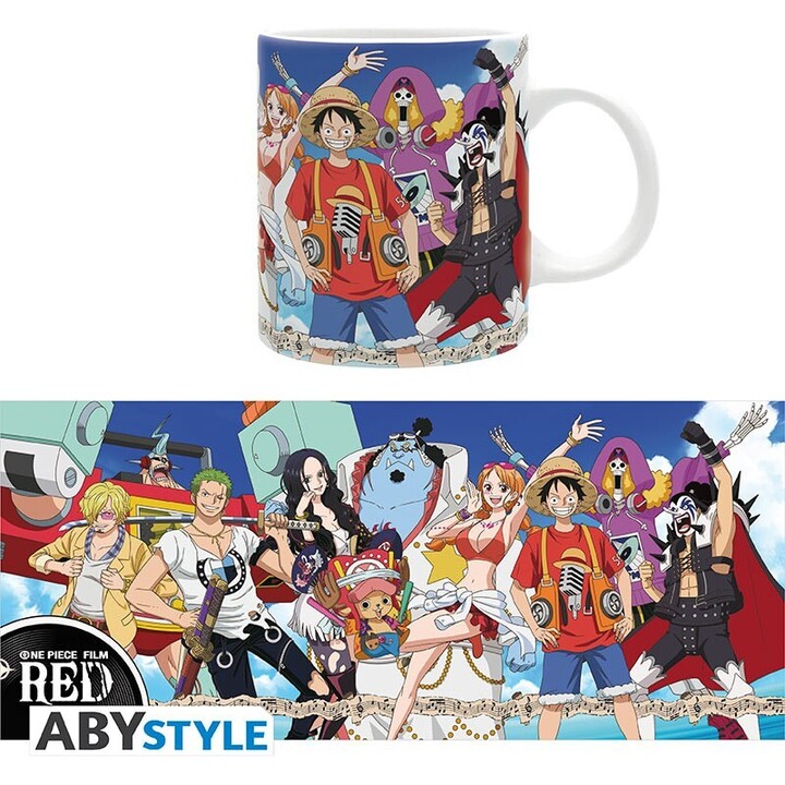 One Piece: Red  Mug  320 ml - Concert - ABYMUGA213