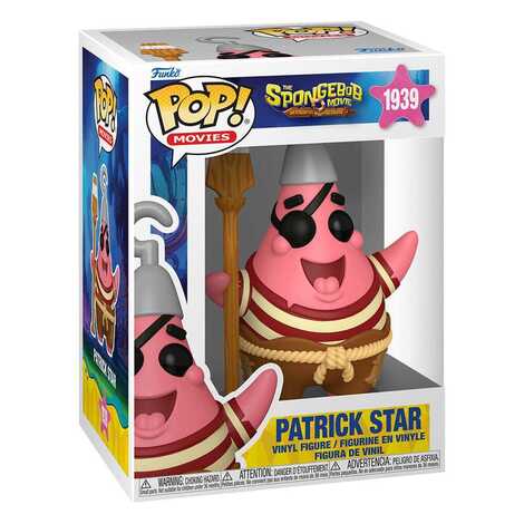 Funko Pop! Movies: The SpongeBob Movie: Search for SquarePants - Patrick Star (Pirate) #1939 Vinyl Figure