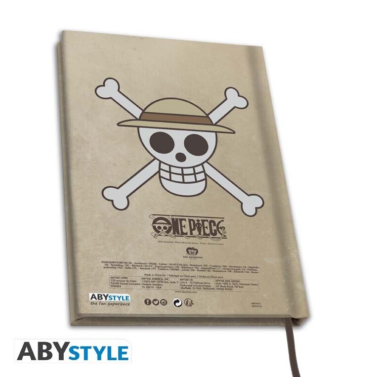 One Piece - A5 Notebook "Wanted Luffy" - ABYNOT111