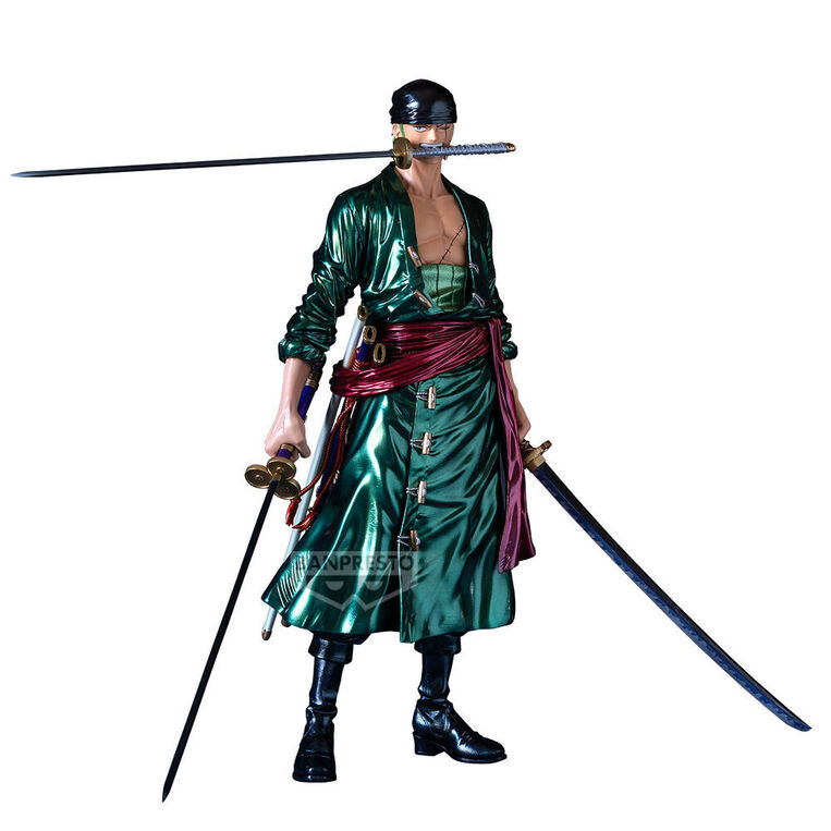 One Piece Roronoa Zoro Premium The Metallic Figure 30cm - BAN69684