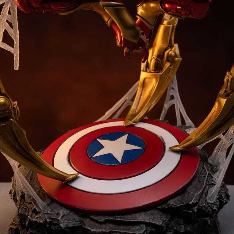 Marvel Art Scale Deluxe Statue 1/10 Spider-man Iron Armor Comics (CCXP Exclusive 2024) 24 cm - IS95560