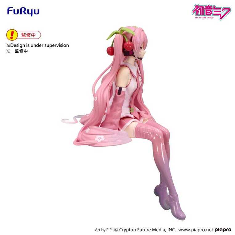 Hatsune Miku Noodle Stopper PVC Statue Sakura Miku 2026 14 cm - FRYU51160