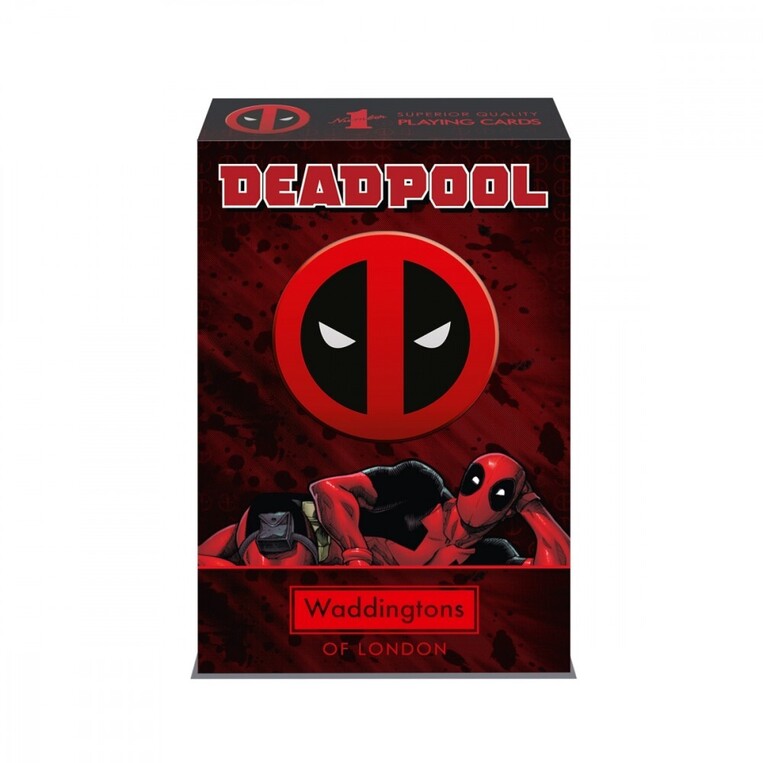 Marvel Waddingtons No.1 - Deadpool Playing Cards - WM04686-EN1