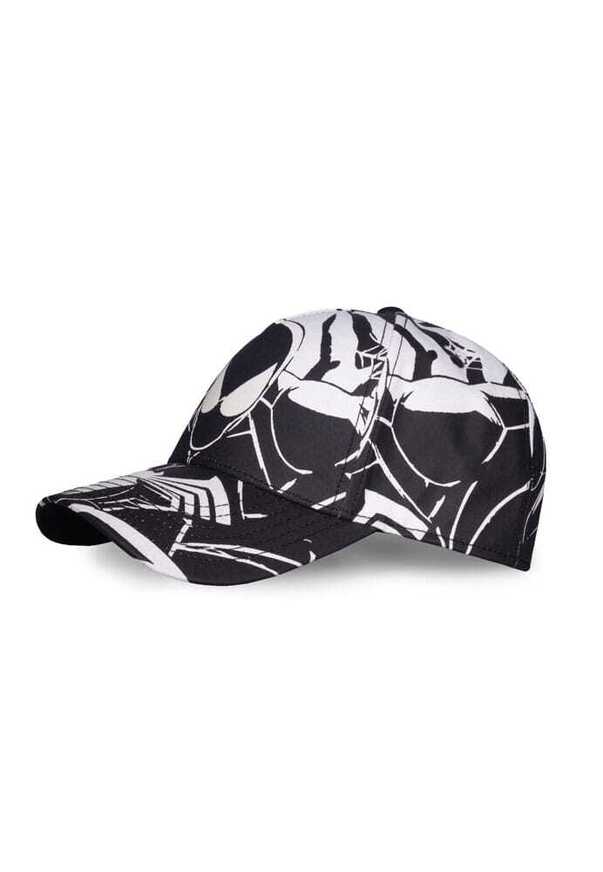 Marvel Spider-Man Baseball Cap Black & White All-over-Print - BA122372SPN