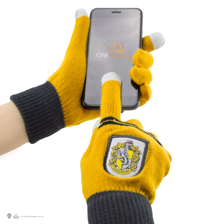 Harry Potter Hufflepuff Etouch Gloves - CR1404