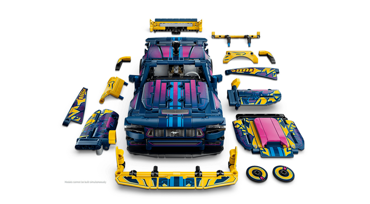 LEGO Custom Garage Ford Mustang GT Car - 42236