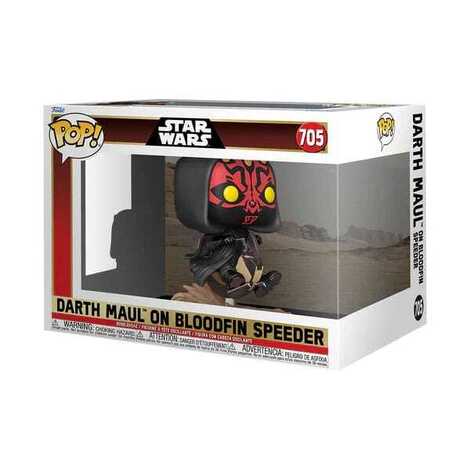 Funko POP! Rides: Star Wars: The Phantom Menace - Darth Maul on Bloodfin Speeder Figure #705