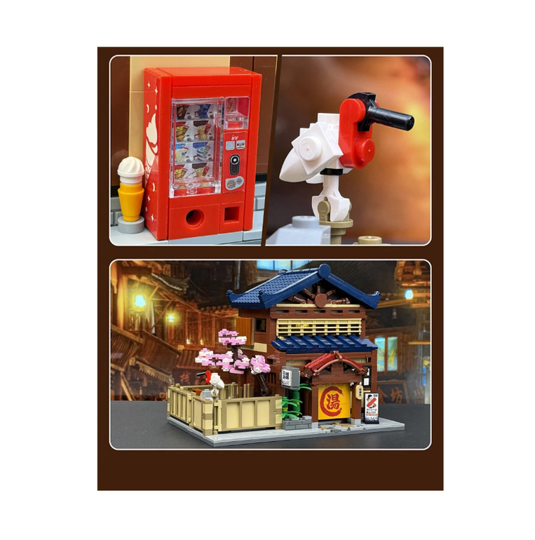 CaDA Japanese Bathroom 1:30 Bricks - 402941