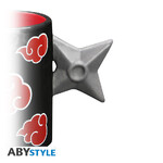 Naruto Shippuden Mug 3d Handle Shuriken Akatsuki - ABYMUGA096 
