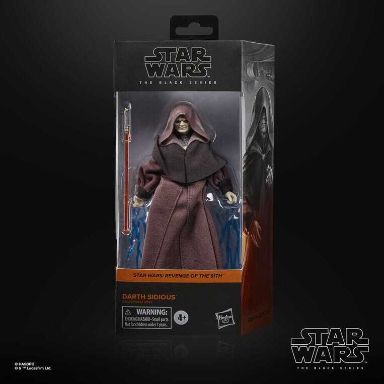 Star Wars Episode III Black Series Action Figure Darth Sidious 15 cm - G0023