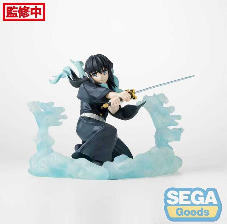 Demon Slayer: Kimetsu no Yaiba Xross Link Anime PVC Statue Muichiro Tokito Hashira Training Arc 11 cm - SEGA42877