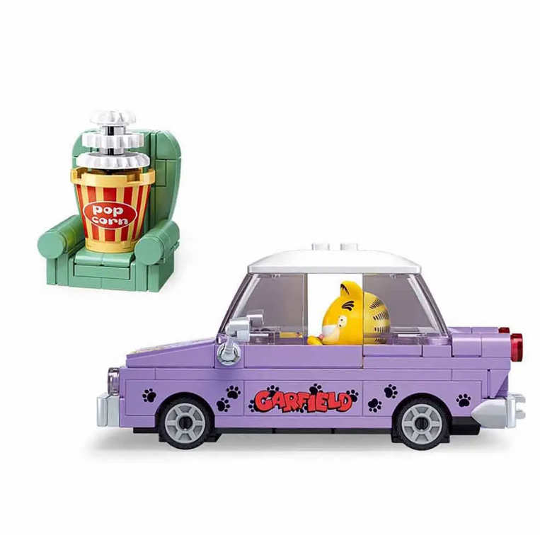 Garfield’s Crazy Ride Sluban 218 Pieces - M38-B1222
