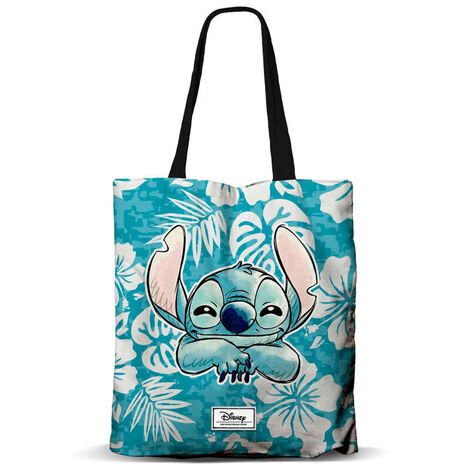 Disney Stitch Aloha Tote Bag (light blue) - KMN06184