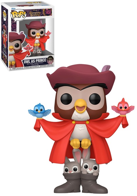 Funko Pop! Disney: Sleeping Beauty 65th Anniversary - Owl as Prince #1458 Vinyl Figure