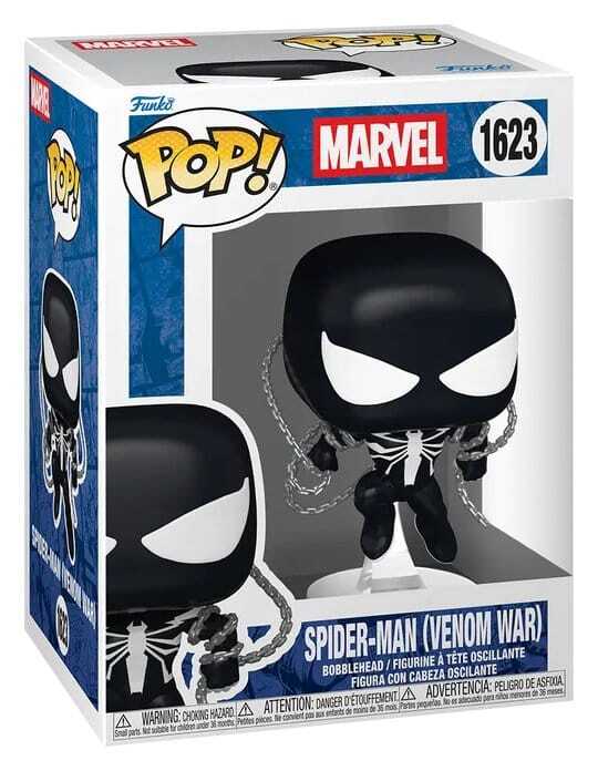 Funko Pop!: Marvel - Spider-Man (Venom War) #1623 Bobble-Head Vinyl Figure
