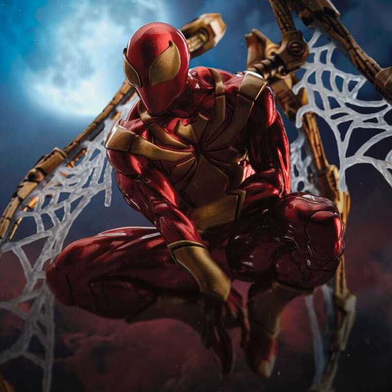 Marvel Art Scale Deluxe Statue 1/10 Spider-man Iron Armor Comics (CCXP Exclusive 2024) 24 cm - IS95560
