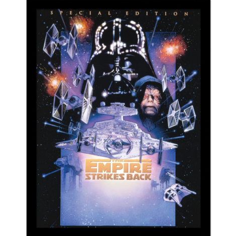 Star Wars Episode V 30 x 40 cm Wooden Framed Collector Print - FP14466P-PL