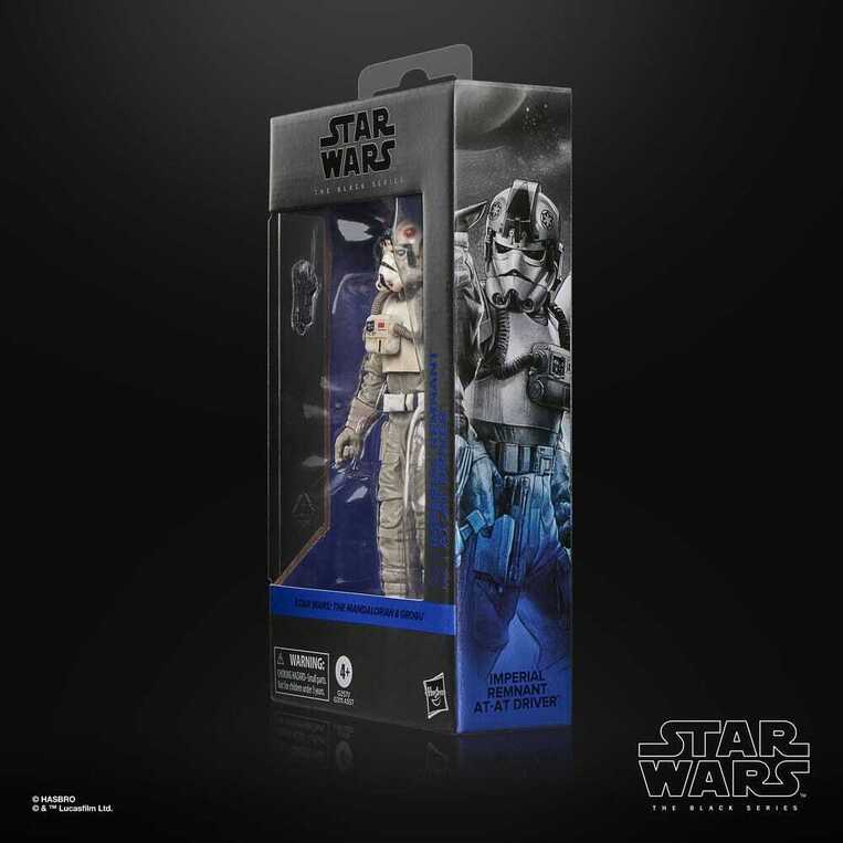 Star Wars: The Mandalorian & Grogu Black Series Action Figure Imperial Remnant AT-AT Driver 15 cm - G2571
