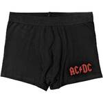 AC/DC Unisex Boxers: Logo (Black) - ACDCBX02MB- L