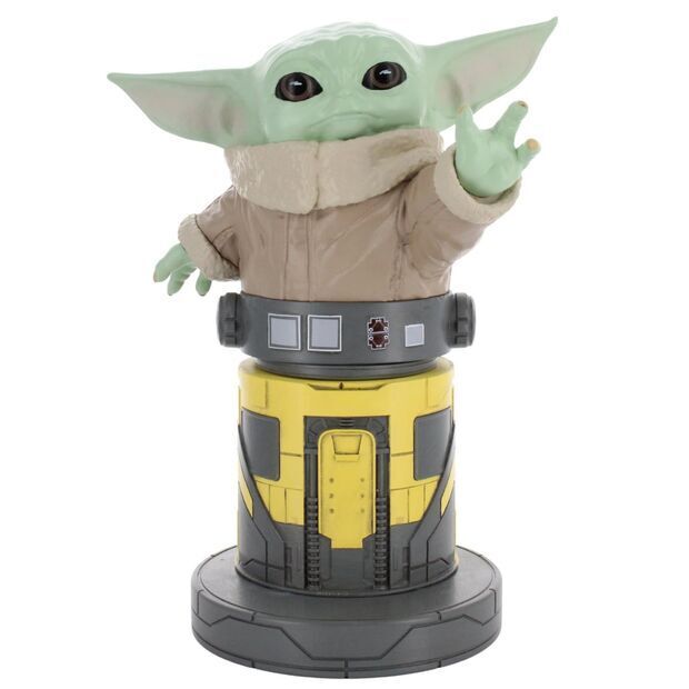 Star Wars The Mandalorian Grogu Figure Clamping Bracket Cable Guy 21cm - 