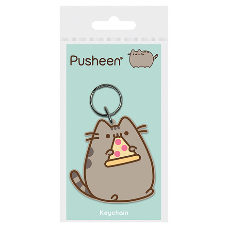 Pusheen (Pizza) Pvc Keychain - RK38768C