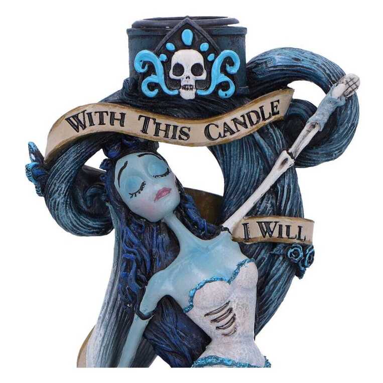 Corpse Bride Candle Holder With This Candle Vow 19 cm - NEMN-B7256C25