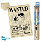 One Piece Parchment Poster Wanted Luffy 66 x 46 cm - GBYDCO606