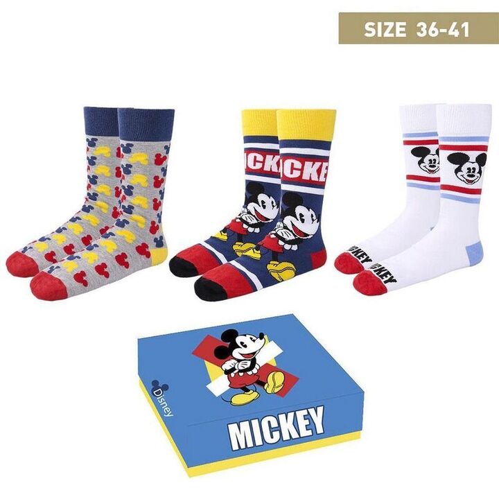 Disney Mickey Mouse pack 3 socks 36-41 - 2200009311